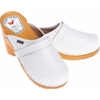 Dámská zdravotní obuv Dámské zdravotní dřeváky, bílé Velikost: 40