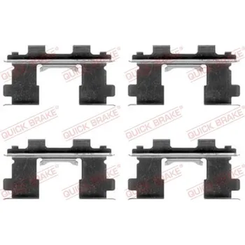 Brzdový systém Sada příslušenství obložení kotoučové brzdy QUICK BRAKE 109-1253 QB