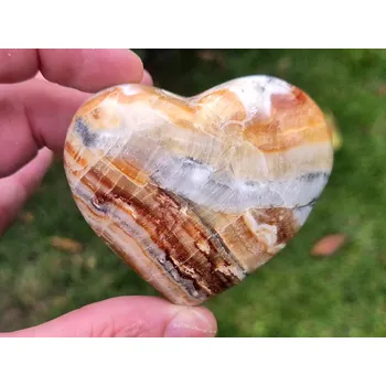 Sběratelství Srdce z aragonitu 144g Pákistán