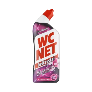 WC čistič WC NET crystal 750ml Pink Flowers