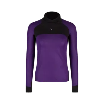 Dámské tričko Montura Vertigo Octa High Neck Maglia Woman petunia S