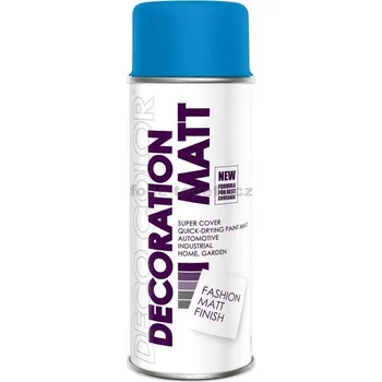 Barva ve spreji Deco Color ® DecoColor, barva ve spreji MATT, RAL 5015 modrý - 400 ml