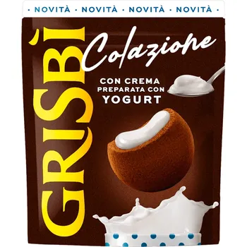 Grisbì Grisbi sušenky plněné jogurtovým krémem (Crema Preparata con Yogurt) 225g