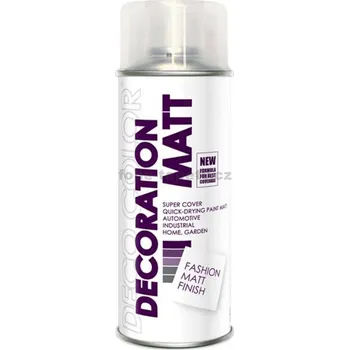 Barva ve spreji Deco Color ® DecoColor, barva ve spreji MATT, RAL 0000 transparentní - 400 ml