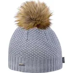 Kama Dámská merino čepice s podšitou fleecovou čelenkou Barva: šedá