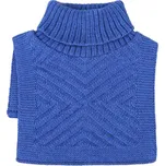 Dětský pletený merino nákrčník s rolákem Barva: Modrá