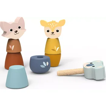 Hračka pro nejmenší Speedy Monkey - Šroubovací hračka