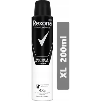REXONA /282/ MEN INVISIBLE ON BLACK.. antiperspirant pro muže 200 Ml