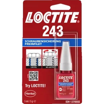 Průmyslové lepidlo Zajišťovač závitů 243 Loctite 5 ml LC1370555