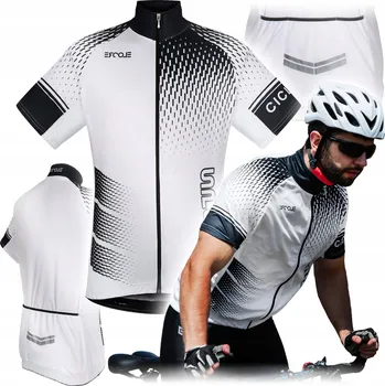 Pánská mikina Cyklistický dres Ercole 4XL bílý