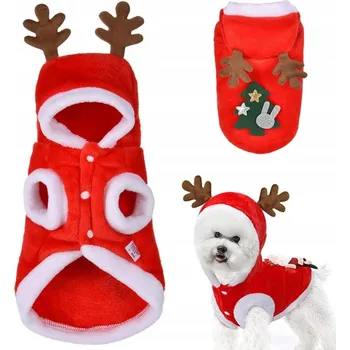 Kostýmy a převleky VÁNOČNÍ OBLEČENÍ KOSTÝM ČERVENÝ S