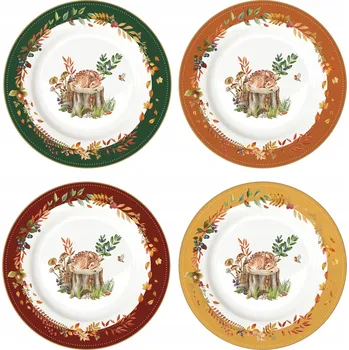 Talíř Dezertní talíř Easy Life Podzim 19 cm