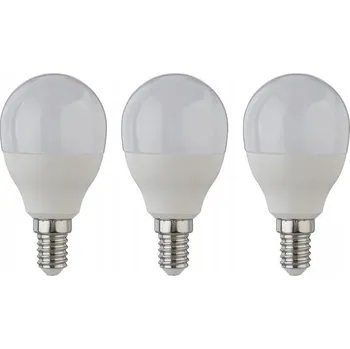 Žárovka LED žárovka E14 4,2W 470lm 2700K teplá barva 3 kusy