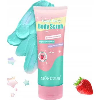 Tělový peeling Tělový peeling s vůní jahod