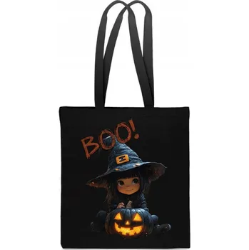 Obraz BAVLNĚNÁ TAŠKA HALLOWEEN na bonbóny dekorace TT_804