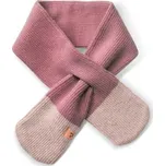 Fellhof Pletená šála pro děti z termoregulační 100% merino vlny Barva: růžová