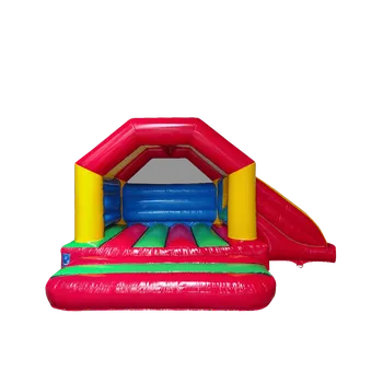 Skákací hrad Skákací Hrad se skluzavkou a zastřešením 4 x 5,1m | Česká certifikace | 2 letá záruka TÉMATIKA: Classic