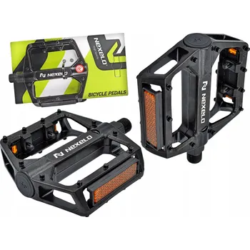 Pedál na kolo Platformové pedály Nexelo L144213NEX černé