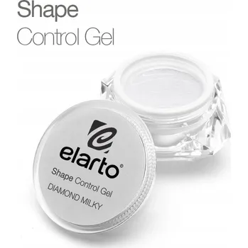 Lak na nehty Elarto Gel Control Gel Diamond Milky 5g