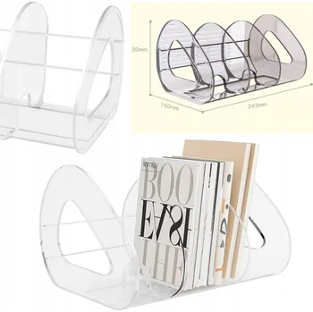 Úložný box Organizér na stůl police na knihy kancelářské potřeby podpěra na knihy