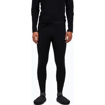 Pánské kalhoty Pánské termo kalhoty Peak Performance Magic 3/4 Johns Long Wool-Blend Baselayer black/black