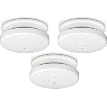 Bezpečnostní detektor Detektor kouře s tlumicím tlačítkem 3x SA20 3X Alecto