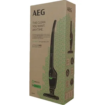 Vysavač AEG CX7-2-45MÖ 2v1 Tyčový vysavač 45 minut provozu, černý