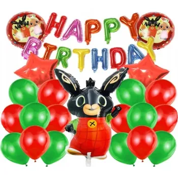 Balónek Balónkový narozeninový party set králíček Bing
