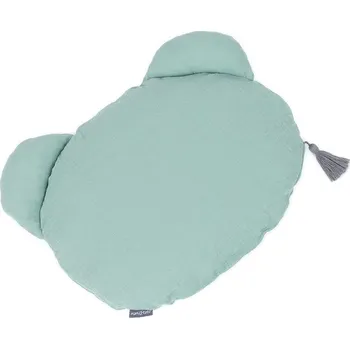 Dětská deka Mušelínový polštářek pro miminko, zelený