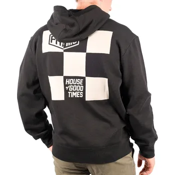 Fasthouse Gibson Hooded Pullover Black Velikost: M