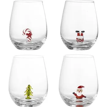 Sklenice Sklenice Misa Drinking, set 4 ks