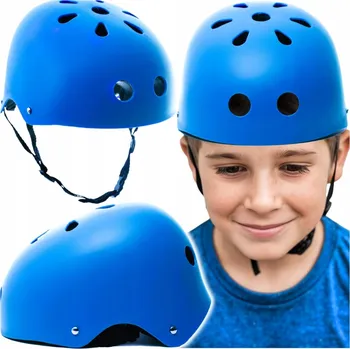 Cyklistická přilba Dětská cyklistická helma 48-55 cm na kolo, koloběžku, brusle pro kluky