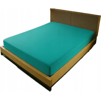 Prostěradlo PROSTĚRADLO JERSEY S GUMOU 80X180 TYRKYSOVÉ