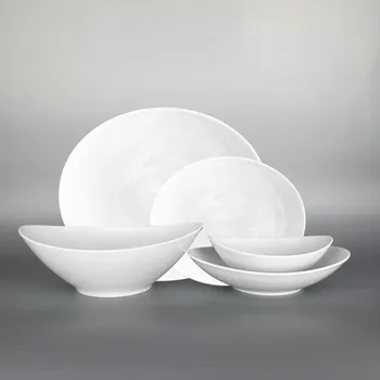 Sada nádobí Thun 1794 LOOS talířová souprava bílá 25 dílná