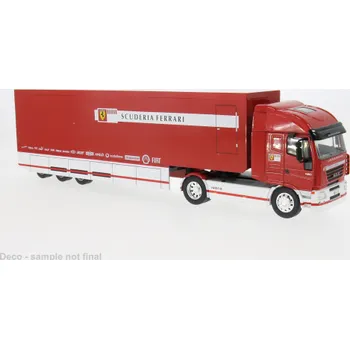 autíčko Iveco Stralis s návěsem Ferrari (2000) 1:43 IXO