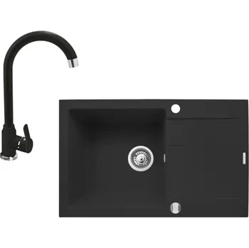 Granitový dřez Jednokomorový granitový dřez Pyramis Sparta