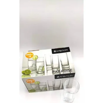 Sklenice Sklenice na nápoje Ambition 330 ml 6 ks