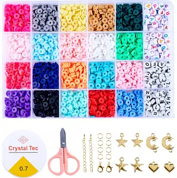 kreativní sada KORÁLKY NA VÝROBU NÁRAMKŮ SADA 610