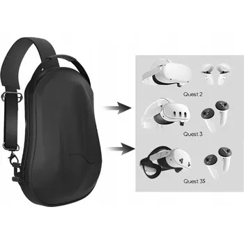 Virtuální realita Kompaktní batoh IKARVR, pouzdro pro VR brýle Meta Quest 2, 3 a 3S
