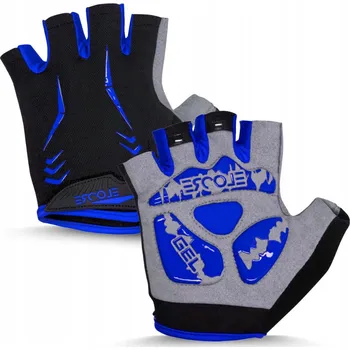 Cyklistické rukavice Dámské cyklistické rukavice XL Gelové bez prstů Krátké