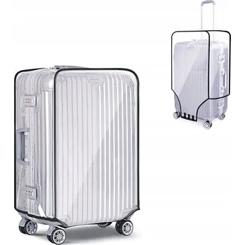 PRŮHLEDNÝ OBAL NA KUFR, OCHRANA ZAVAZADLA, ODOLNÝ PROTI POŠKRÁBÁNÍ