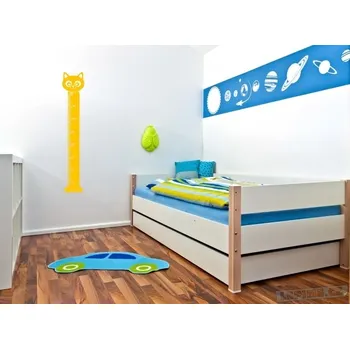 Dámské tričko Lepime.cz Metr kočička Barva: 021 - Žlutá, Velikost: 20x95cm