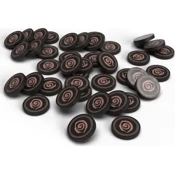 Desková hra Kacíř - sada dřevěných mincí vlivu (REXhry)