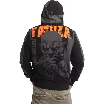 Pánská mikina Yakuza pánská mikina SYSTEM HOB 26035 Black