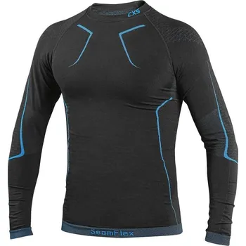 CXS SeamFlex pánské dlouhý rukáv černé/modré