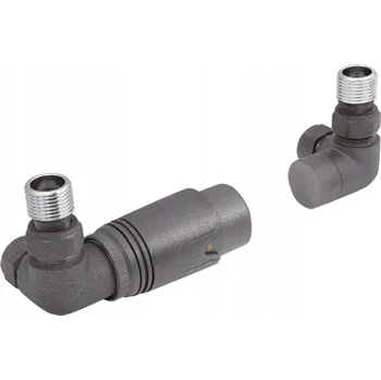 TERMOSTATICKÁ SADA S PŘEDNASTAVENÍM, LEVÁ, ANTRACITOVÁ