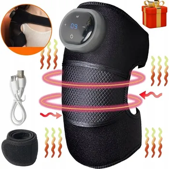 Masážní přístroj MASÁŽNÍ PŘÍSTROJ NA KOLENO, LOKET A RAMENO - MASÁŽNÍ, VYHŘÍVACÍ, VIBRAČNÍ, 3 REŽIMY