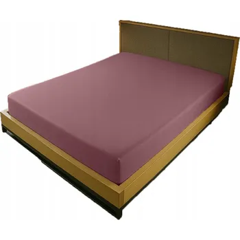 Prostěradlo PROSTĚRADLO JERSEY S GUMOU 140x220 PUDROVÁ RŮŽOVÁ