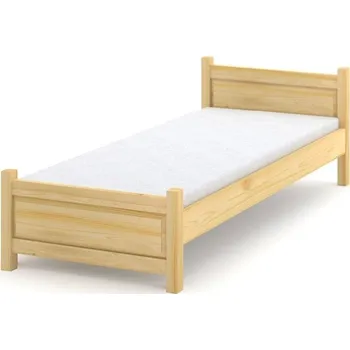 Postel KLASA-NÁBYTEK.cz Dvoulůžková postel BETA - borovice ROZMĚR: 160 x 200 cm