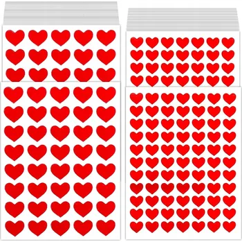 samolepka 1170x SAMOLEPICÍ ČERVENÉ SAMOLEPKY SRDCE LÁSKA LOVE SRDÍČKA DÁREK